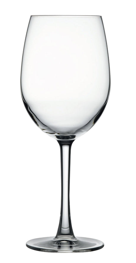 ~Arlington 16oz crystalline stemmed wine glass S/4 in a Noir black gift box