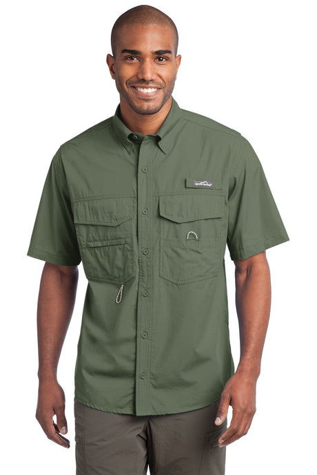 Eddie Bauer Short Sleeve Fishing Shirt