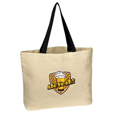 Natural Cotton Canvas Tote Bag