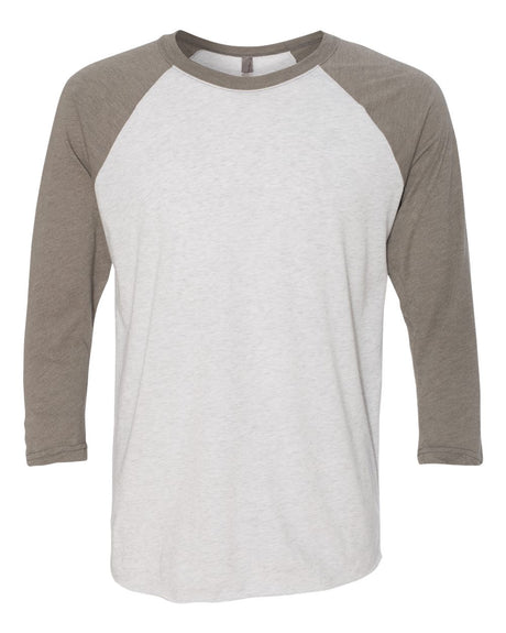 Next Level Unisex Triblend Three-Quarter Sleeve Raglan Shirt