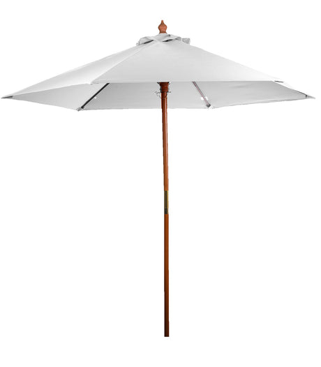 7' FSC Wooden Market Umbrella