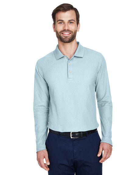 DEVON AND JONES Men's DRYTEC20? Performance Long-Sleeve Polo