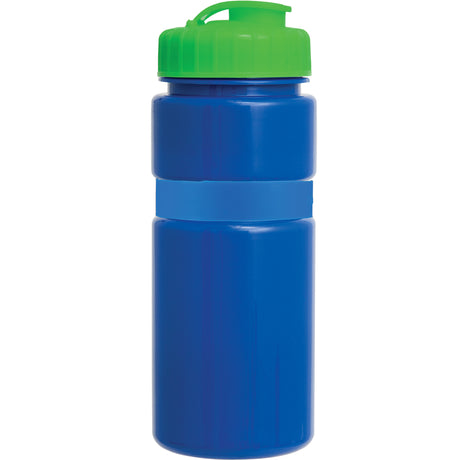 20 Oz. Sportster Bottle with Silicone Gripper Band w/ Push Pull Lid