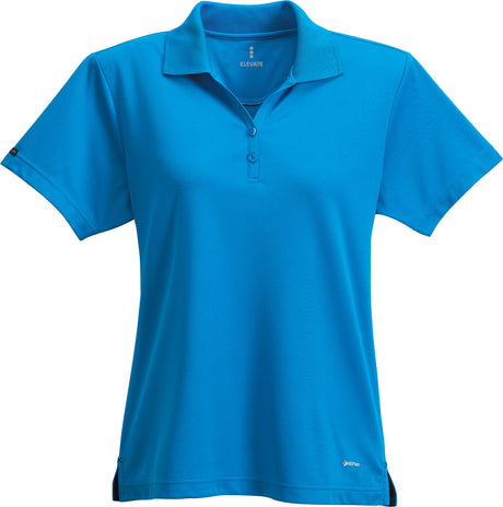 Women's MORENO TEXT MICRO SS POLO