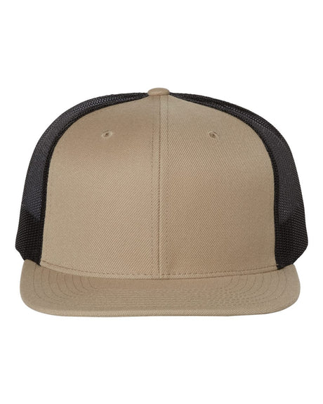 Richardson Wool Blend Flat Bill Trucker Cap