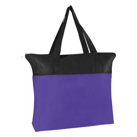 Non-woven Zippered Tote Bag