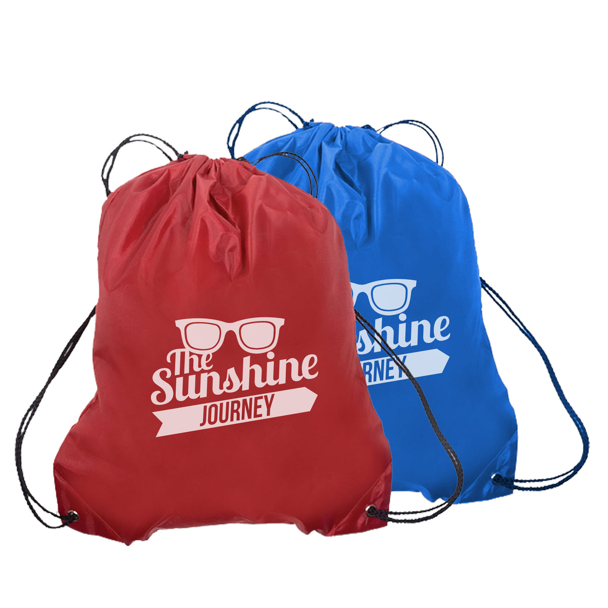 Screen Printed Drawstring Bag