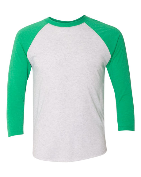 Next Level Unisex Triblend Three-Quarter Sleeve Raglan Shirt