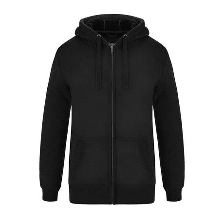 Yolo Ladies Sherpa Lined Full Zip Hoodie