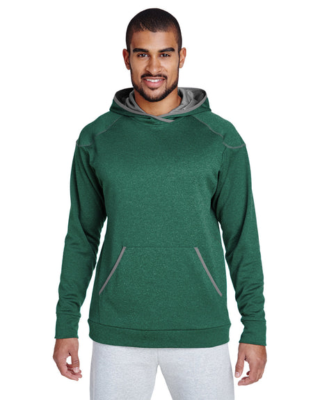 Team 365 Adult Excel Mélange Performance Fleece Hoodie