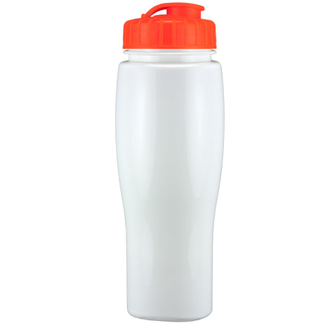 24 Oz. Contour Bottle w/ Flip Top Lid - Solid Colors