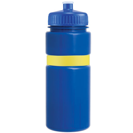 20 Oz. Sportster Bottle with Silicone Gripper Band & Flip Top Lid