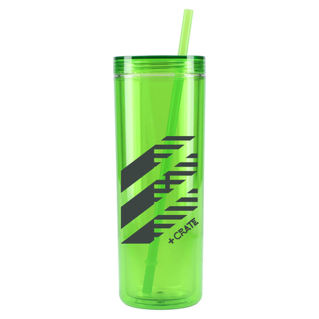 Chroma Recycled Acrylic Straw Tumbler 16oz