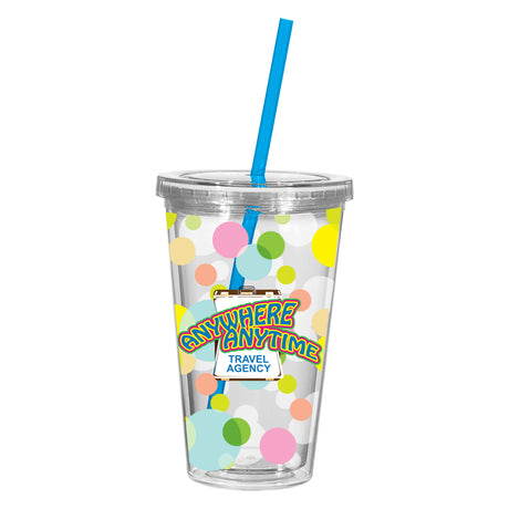 16 Oz. Newport Acrylic Tumbler With Insert