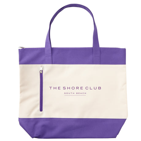 Shoreline Boat Tote Bag