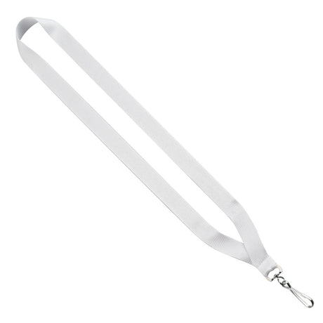 3/4" Polyester Lanyard w/Sewn Silver Snap Hook