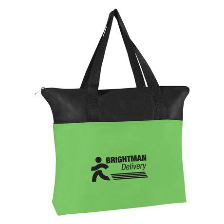 Non-woven Zippered Tote Bag