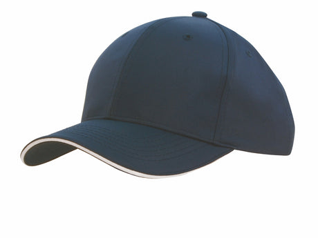 Sports Ripstop Cap w/Sandwich Trim