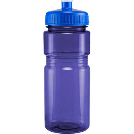 20 Oz. Translucent Recreation Bottle w/ Push Pull Lid