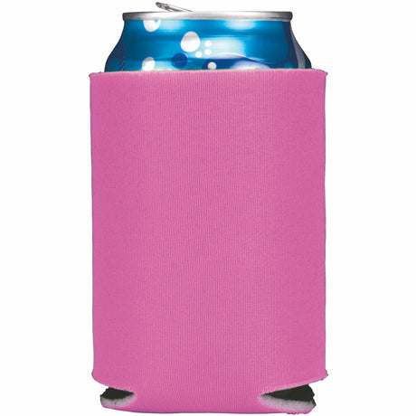 Folding Foam Can Cooler - 1 Side Screen Print