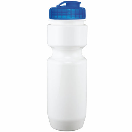 22 Oz. Bike Bottle w/ Flip Top Lid - Solid Colors