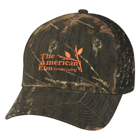 Realtree¬Æ And Mossy Oak¬Æ Hunter's Retreat Mesh Back Camouflage Cap