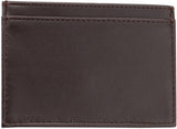 Simple Business Card Holder brown simuleather