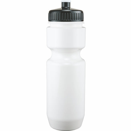 22 Oz. Bike Bottle w/ Push Pull Lid - Solid Colors