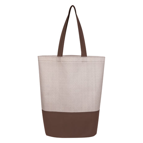 Herringbone Non-woven Tote Bag