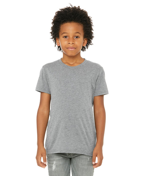 BELLA+CANVAS Youth Triblend Short-Sleeve T-Shirt