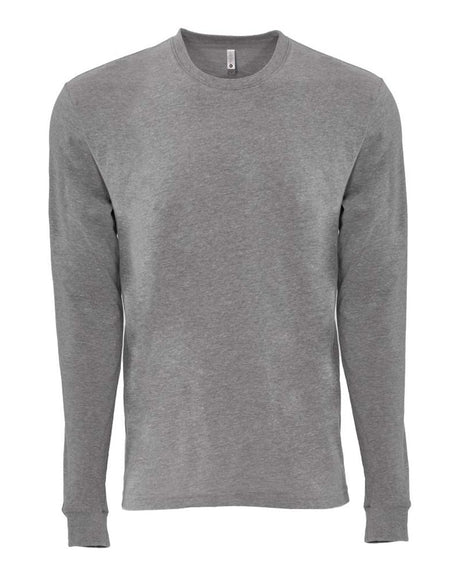 Next Level Sueded Long Sleeve Crew Shirt