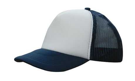 Trucker Mesh Cap w/Plastic Strap