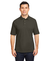 Harriton Men's 6 oz. Ringspun Cotton Piqué Short-Sleeve Polo