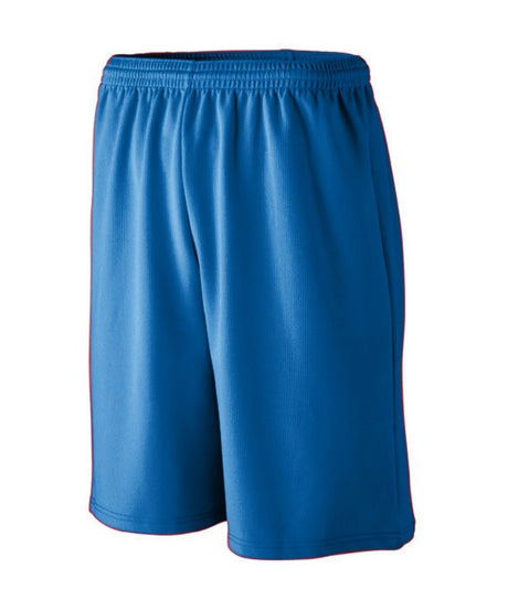 Longer Length Wicking Mesh Athletic Shorts