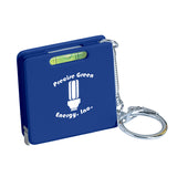 Square Level Tape Measure Key Tag