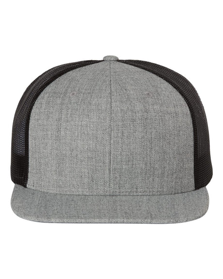 Richardson Wool Blend Flat Bill Trucker Cap