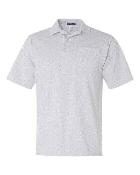 Jerzees SpotShield 50/50 Polo w/Pocket