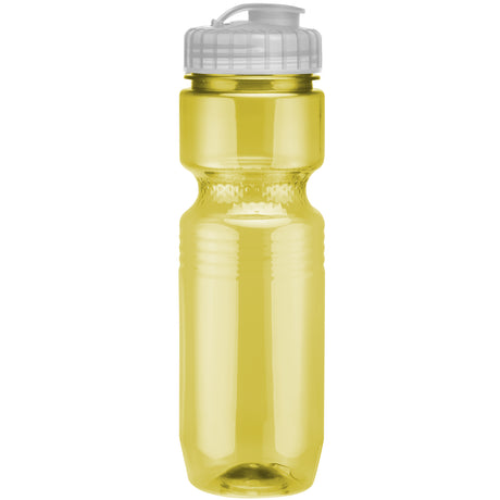 26 Oz. Translucent Jogger Bottle with Flip Top Lid