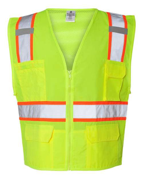 Kishigo Ultra-Cool™ Solid Front Vest w/Mesh Back