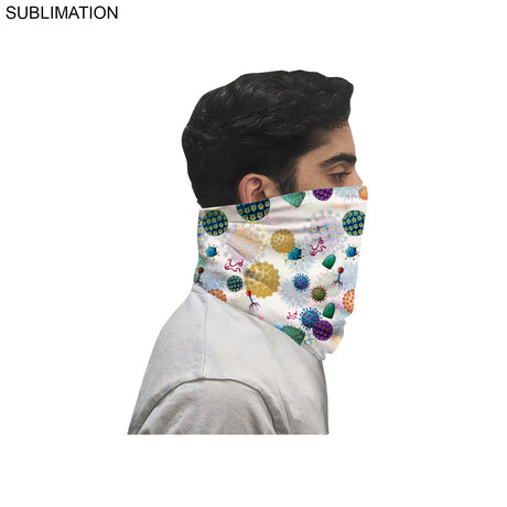 Domestic Made Sublimated Face Mask, Neck Gaiter