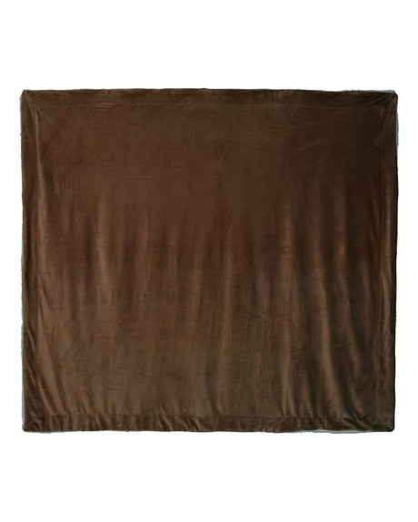 Alpine Fleece Oversized Mink Sherpa Blanket