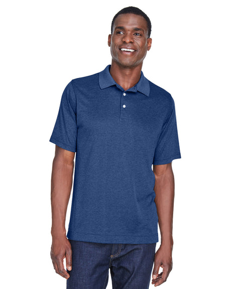 DEVON AND JONES Men's Pima-Tech? Jet Piqué Heather Polo