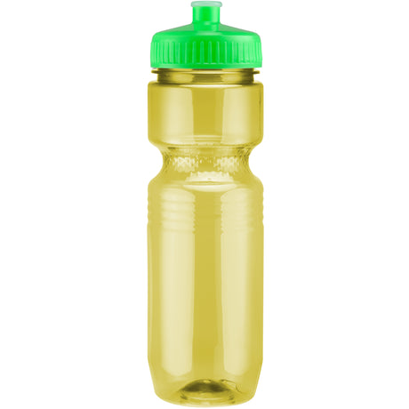 26 Oz. Translucent Jogger Bottle w/ Push Pull Lid