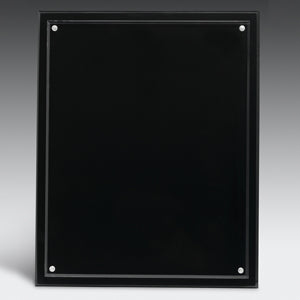 Magnetic Clear on Black Acrylic Certificate Frame (10 1/4"x 12 1/4")