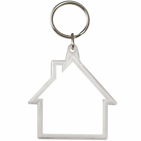 House Crystal Key Tag