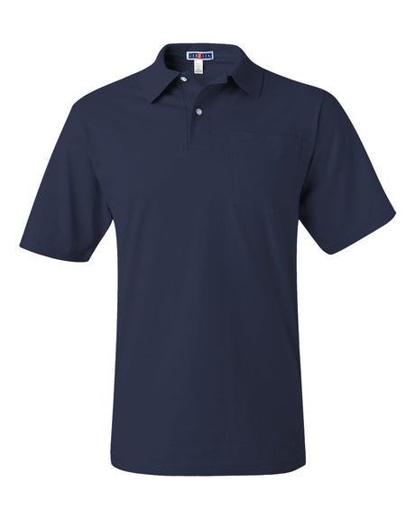 Jerzees SpotShield 50/50 Polo w/Pocket