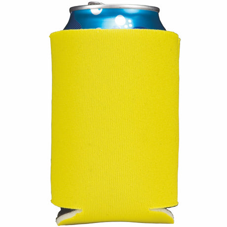 Folding Foam Can Cooler - 2 Side Screen Print