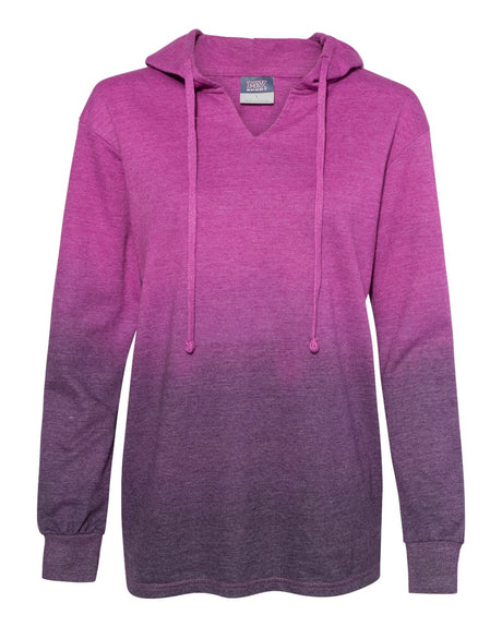 MV Sport Women's French Terry Ombr√© Hooded Sweatshirt