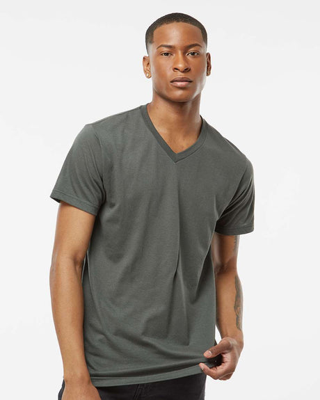 Tultex Unisex Poly-Rich V-Neck T-Shirt