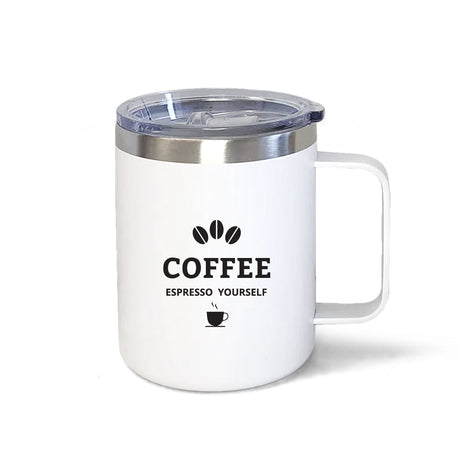 Double Wall Stainless Steel Mug With Handle